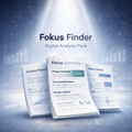 Fokus Finder — Digitales Analysepaket für High-Potential-Ideen